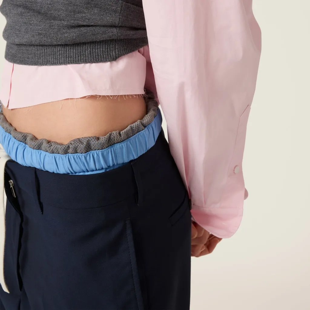 Miu Miu Straight-Leg Tailored Trousers
