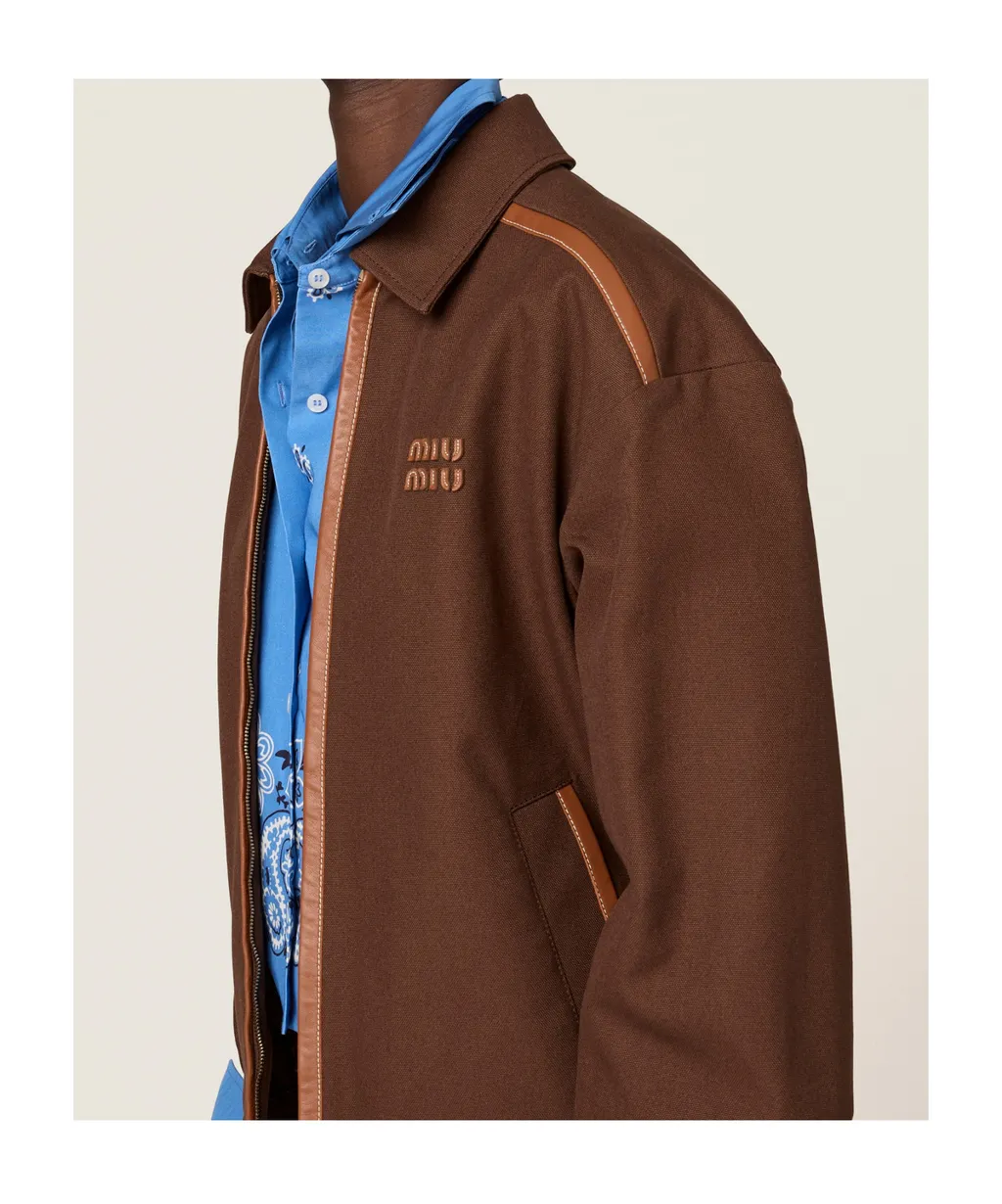 Miu Miu Long-Sleeved Zipped Jacket