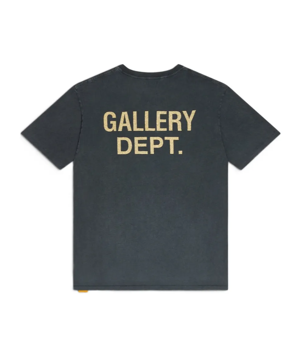 Gallery Dept. Slogan-Print Crewneck T-Shirt