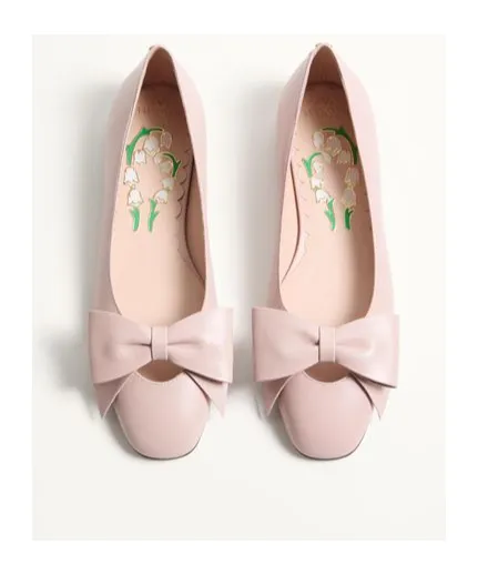 Bowow Leather Ballet Flats