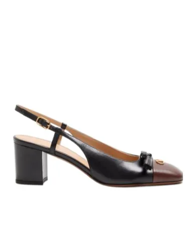 Valentino Bow Detailed Slingback Pumps