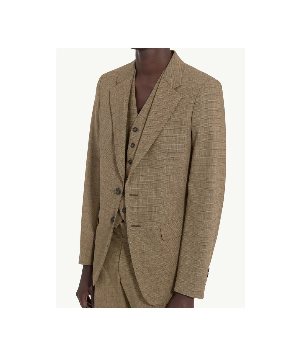 Check Suit Jacket