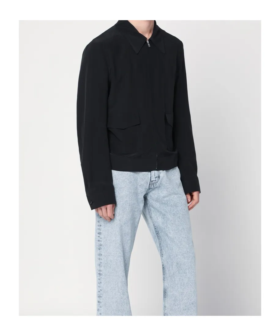 Zip-Up Shirt Jacket