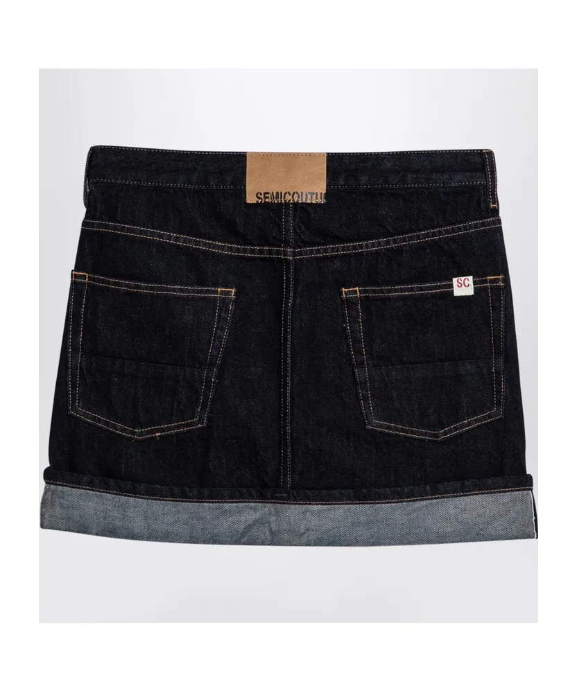 Denim Mini Skirt