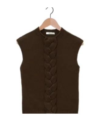 Cable-Knit Vest