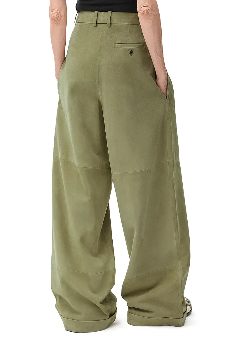 Belt-Loop Casual Pants