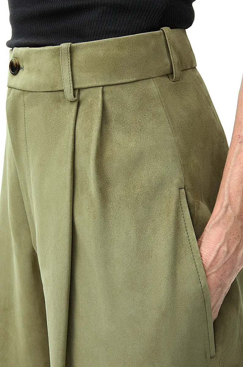 Belt-Loop Casual Pants