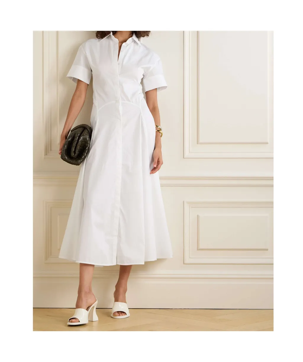 Panelled Shirt Dress