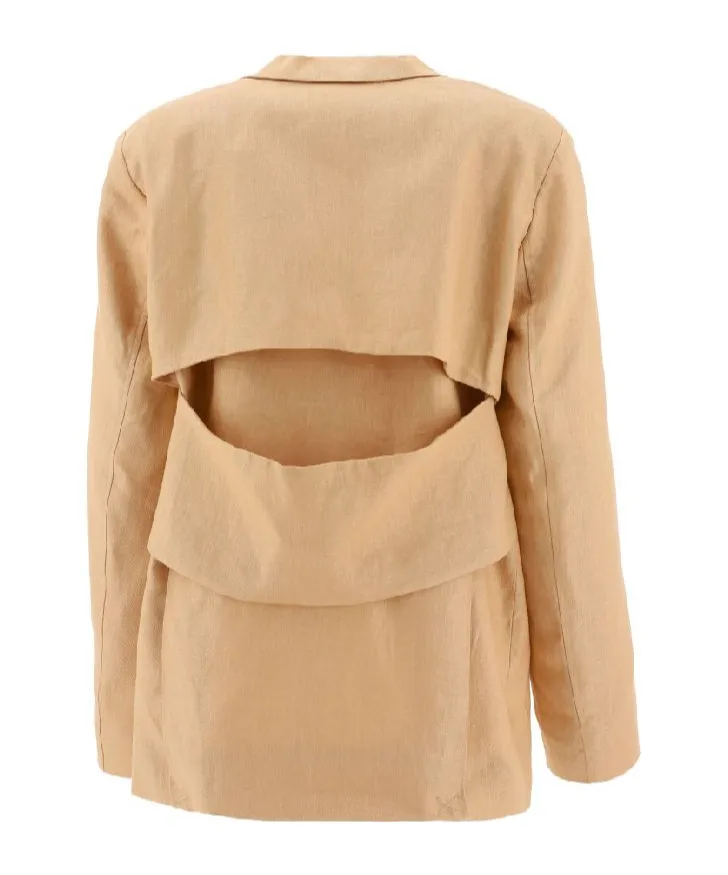 Cutout Detail Blazer