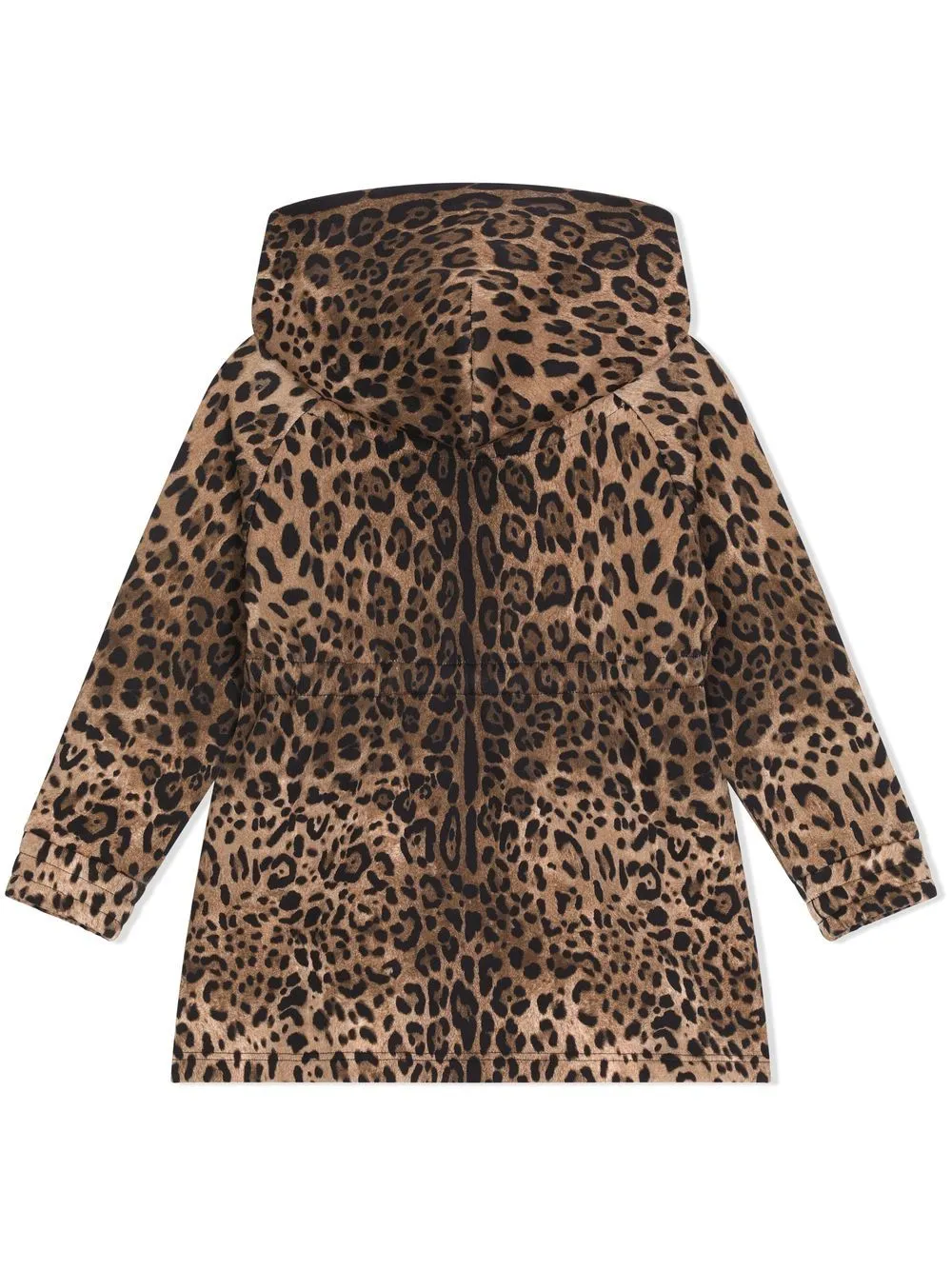 Dolce & Gabbana Kids Leopard Print Jersey Dress