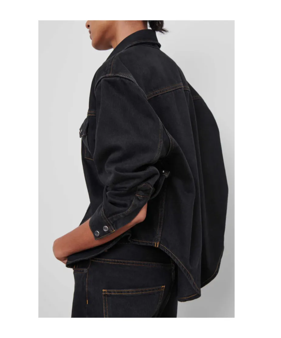 Denim Jacket With Chest Pockets
