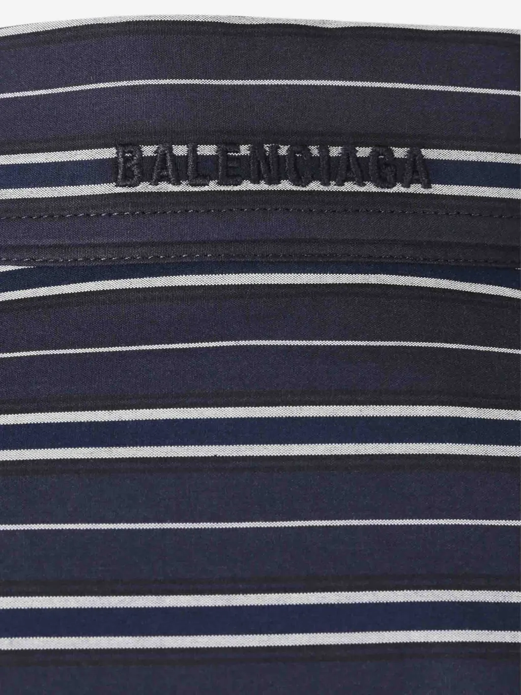 Pinstriped Long-Sleeved Shirt