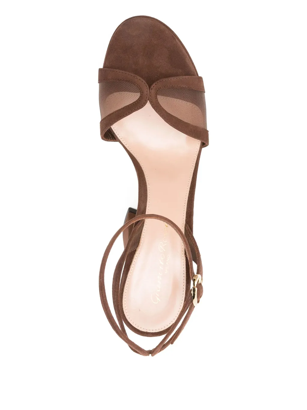 125Mm Platform Ankle-Strap Sandals