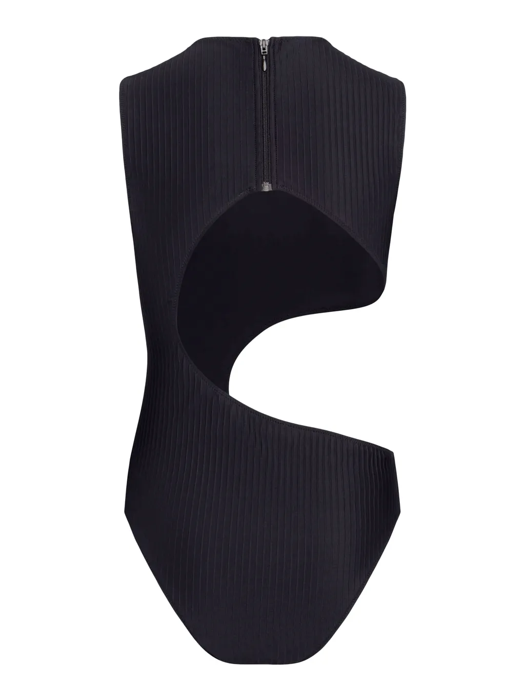 Sleeveless One Piece Swimsuit