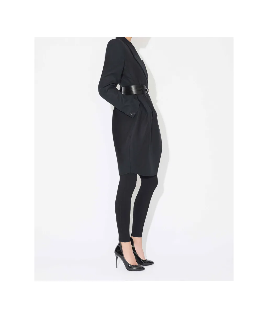 AlaÏA Round Double-Breasted Coat
