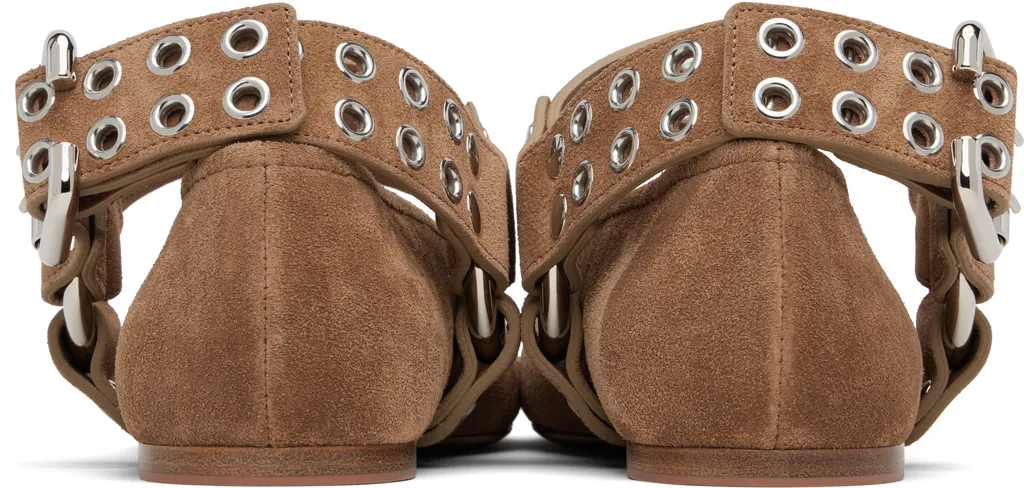 Alaa Biker Ballet Flats