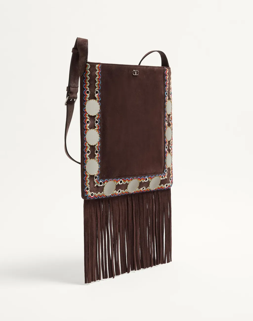 Valentino NellcÔTe Fringed Edge Shoulder Bag