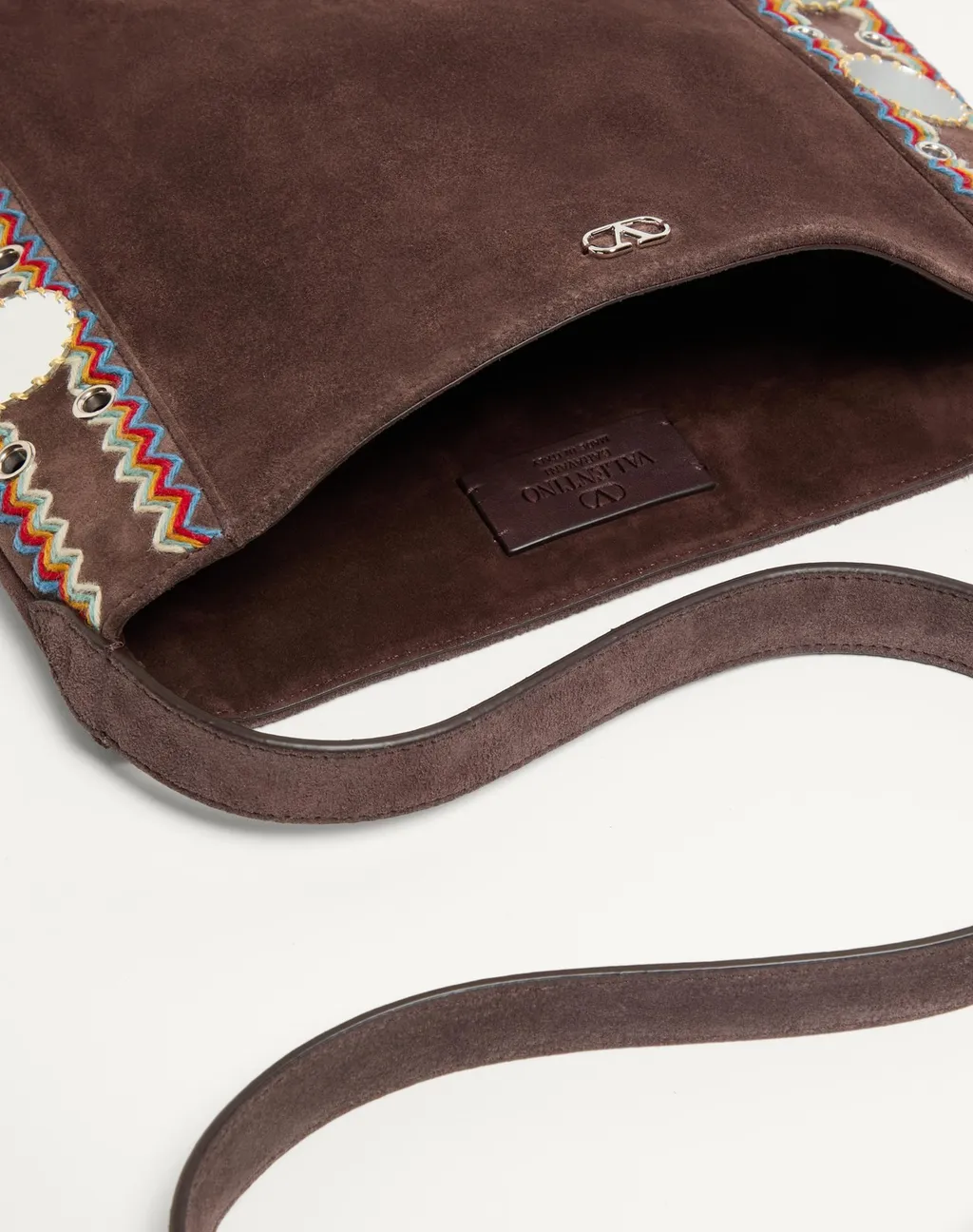 Valentino NellcÔTe Fringed Edge Shoulder Bag
