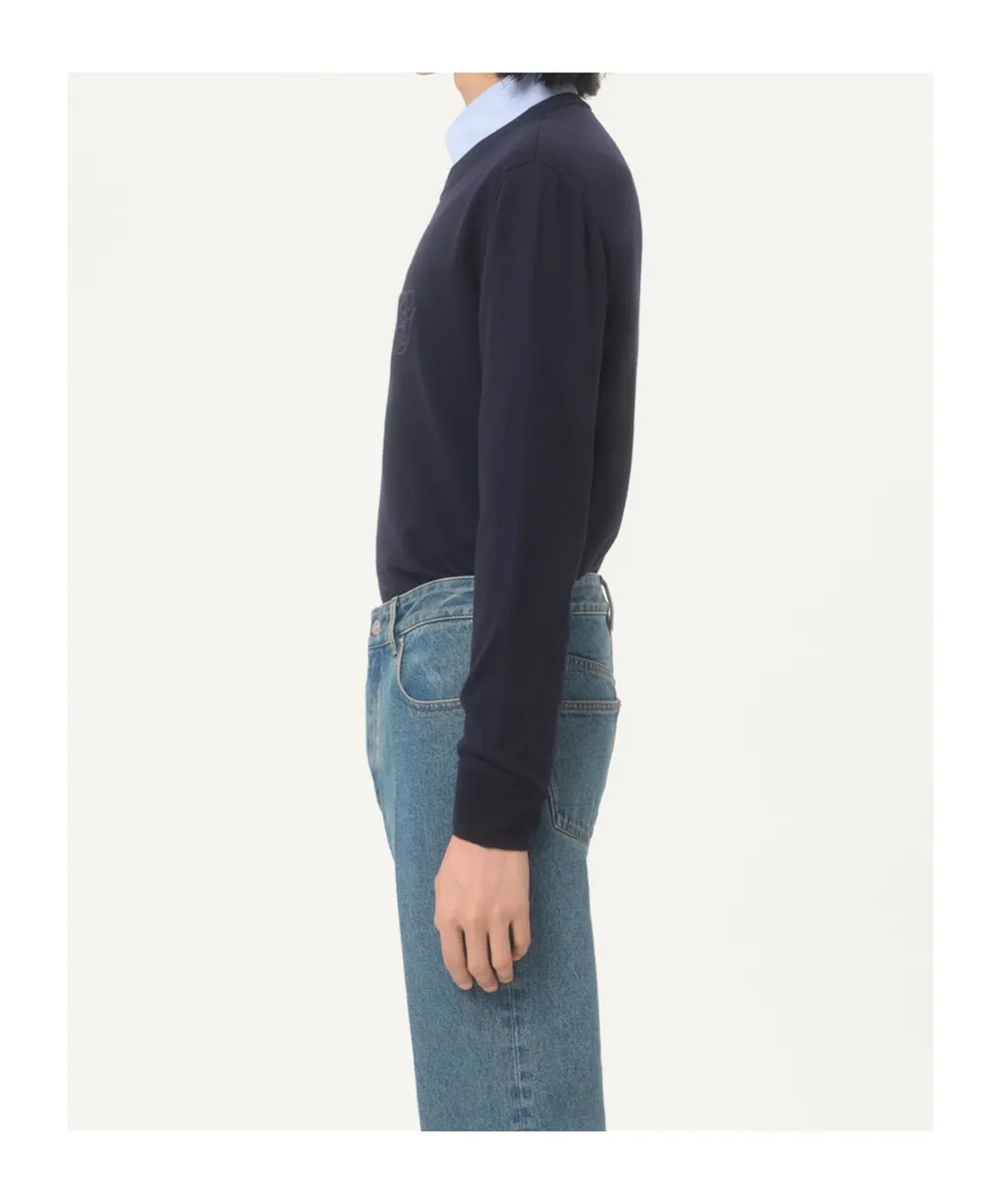Valentino	Logo Embroidered Crewneck Jumper