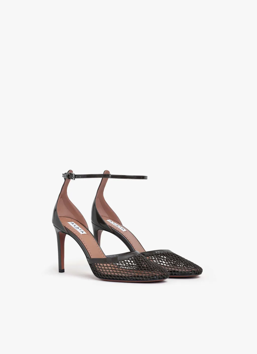 Fishnet Pointed Pumps