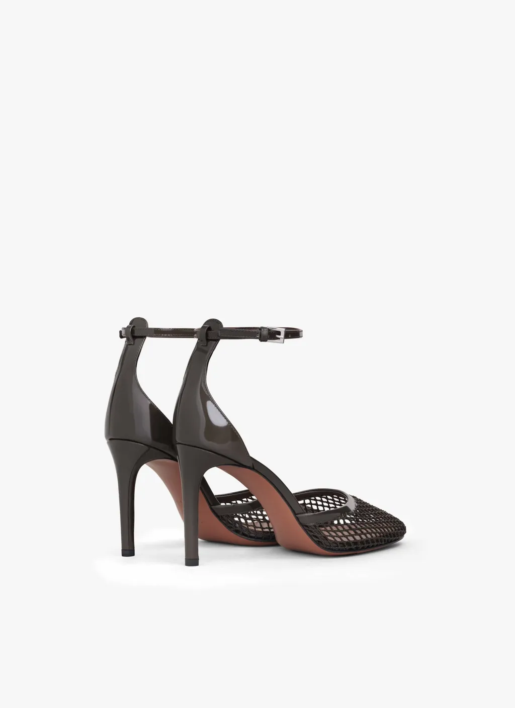 Fishnet Pointed Pumps