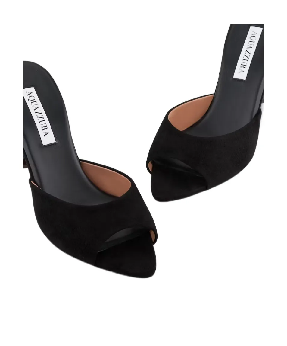 Aquazzura Bisous Slip-On Mules