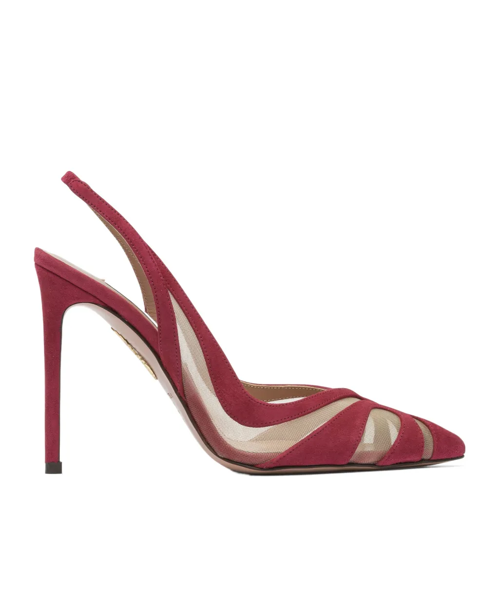 110Mm Lune Sling Pumps