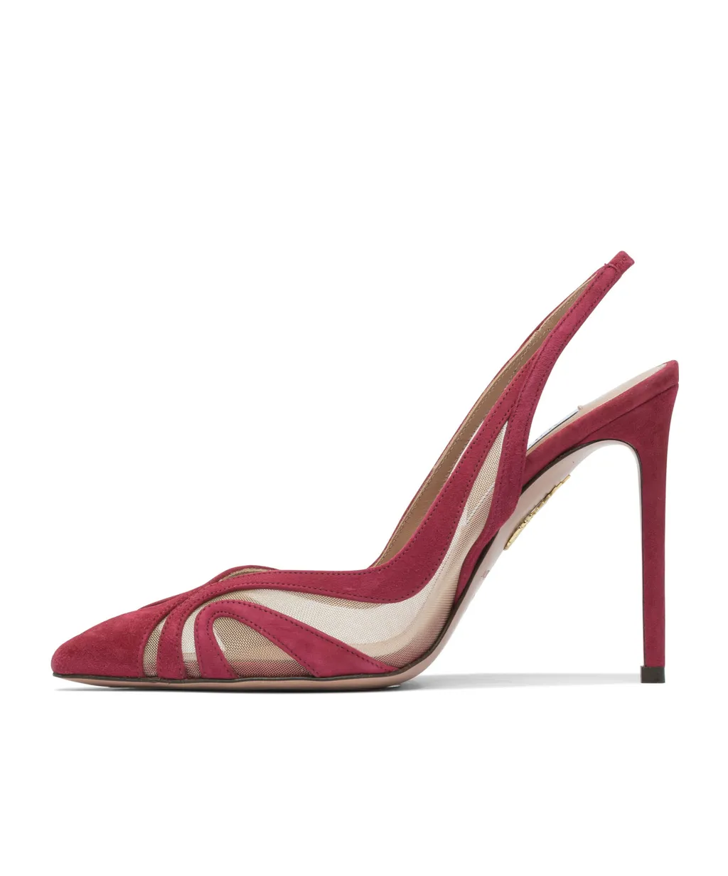 110Mm Lune Sling Pumps