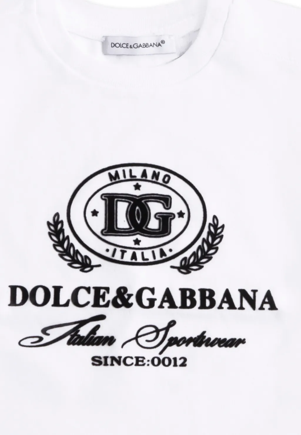 Dolce & Gabbana Kids Dg Printed Short-Sleeved Jersey T-Shirt