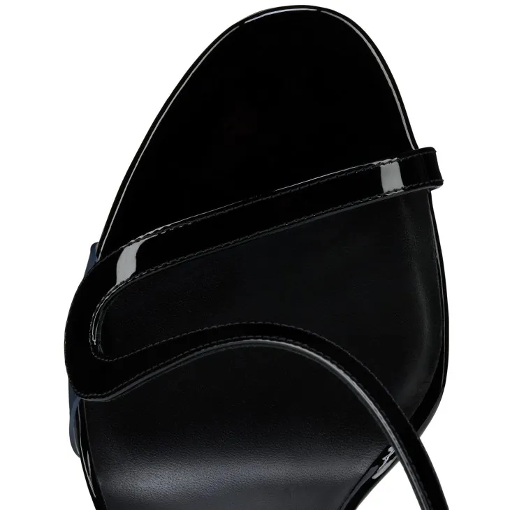 100Mm Pink Z Leather Slingback Heeled Sandals
