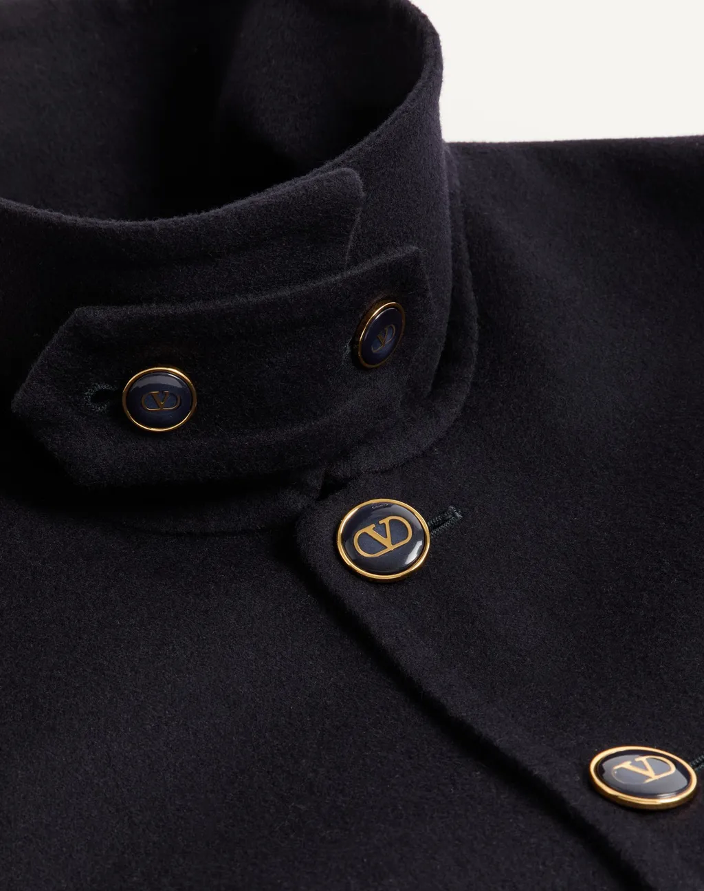 Valentino	Vlogo Signature Button-Up Overshirt