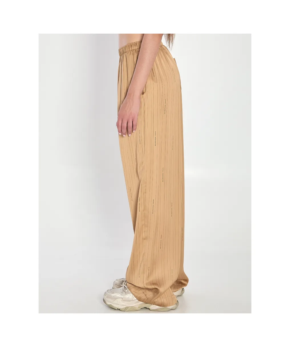 Balencia Elasticated Waist Wide-Leg Pants