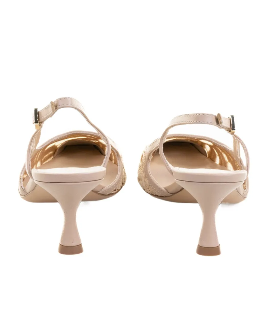 Slingback High Heel Sandals