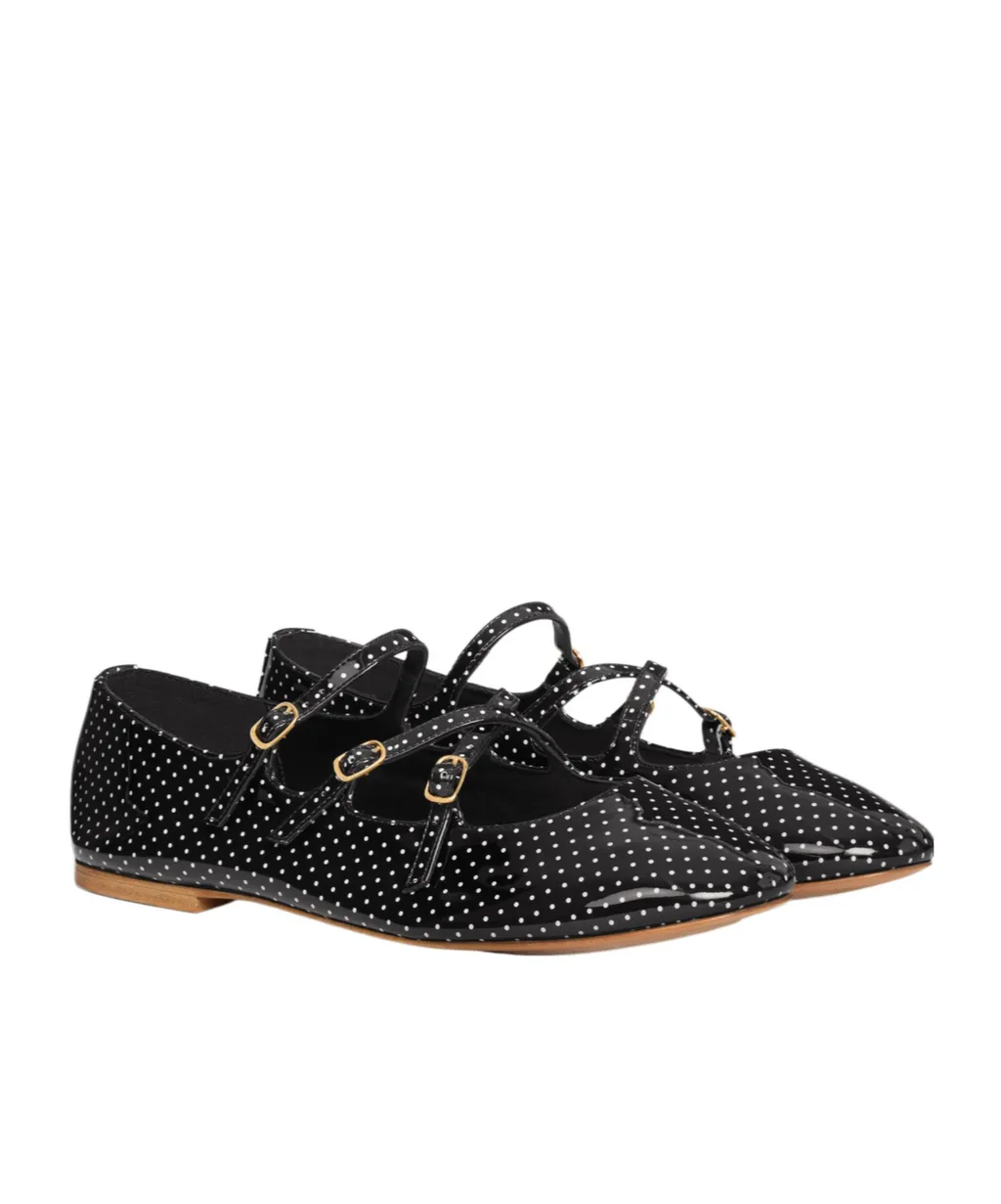 Dot Printed Ballet Shoes