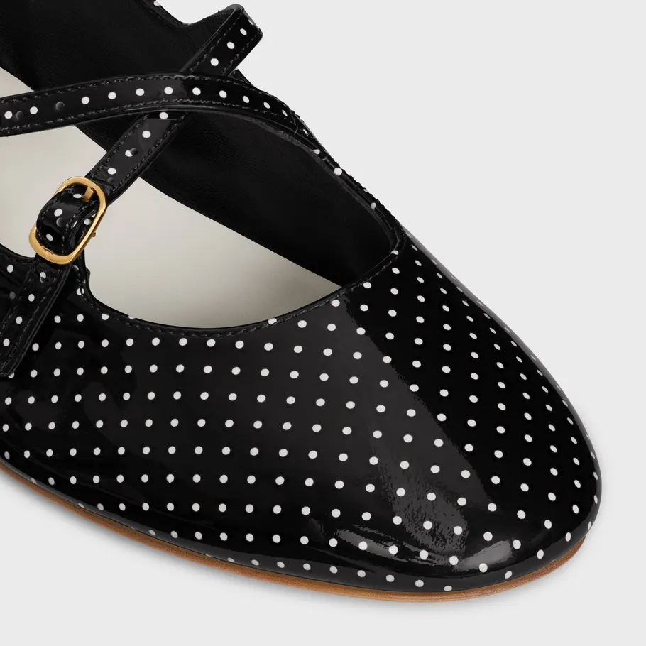 Dot Printed Ballet Shoes