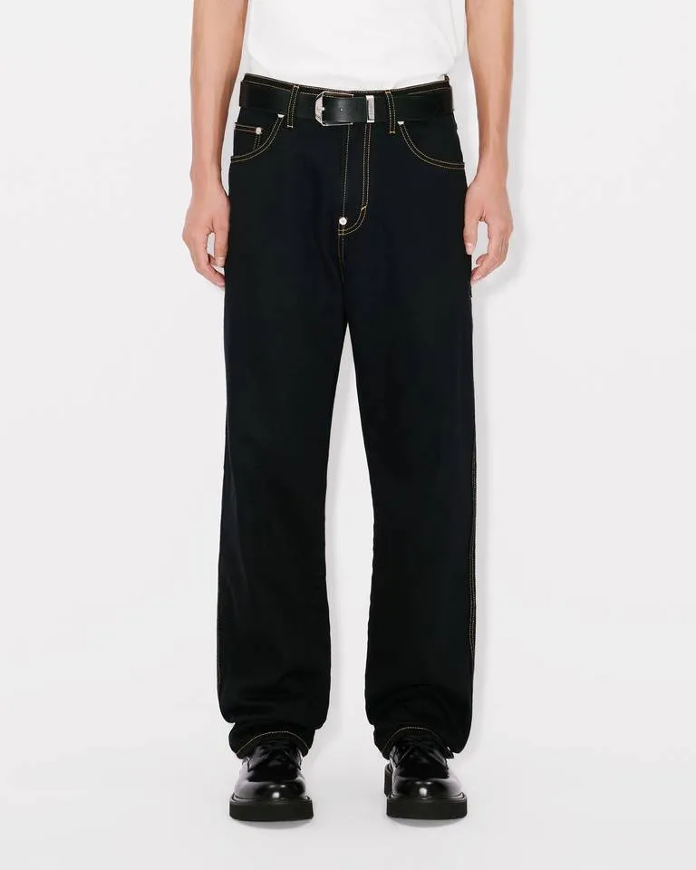 Cargo Jeans In Japanese Denim