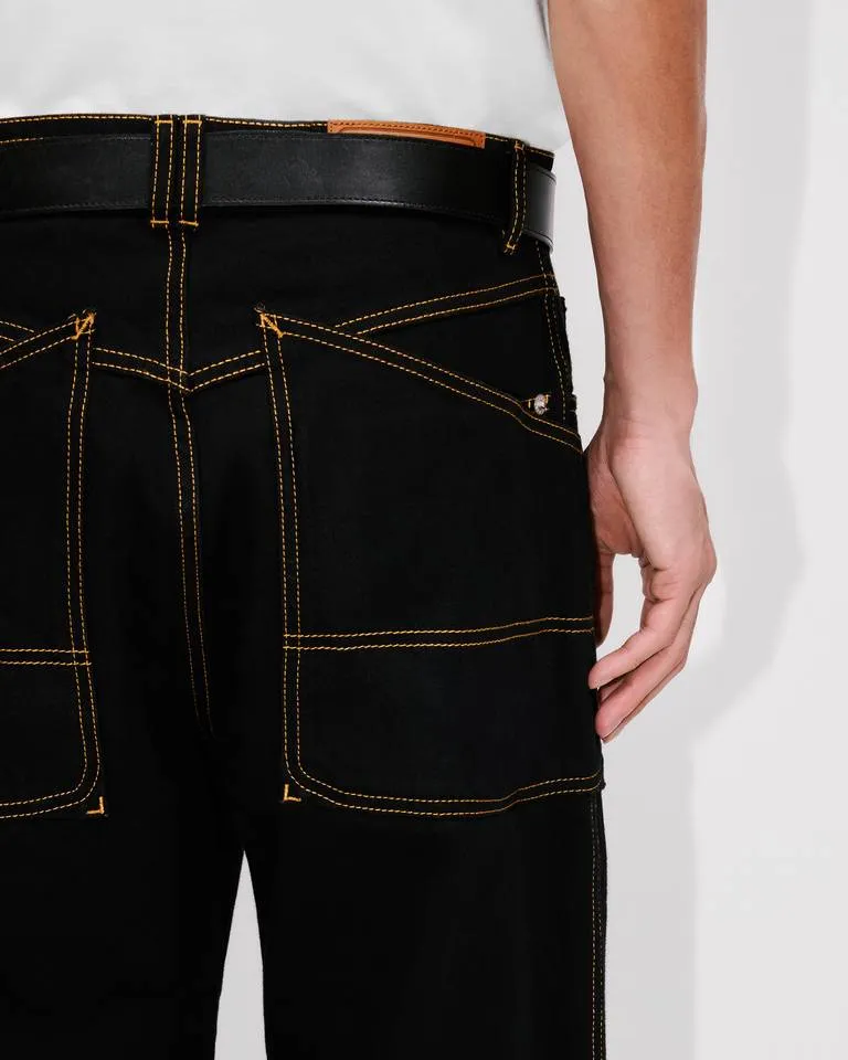 Cargo Jeans In Japanese Denim