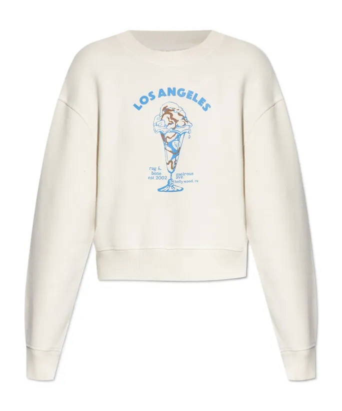 Graphic-Print Sweatshirt