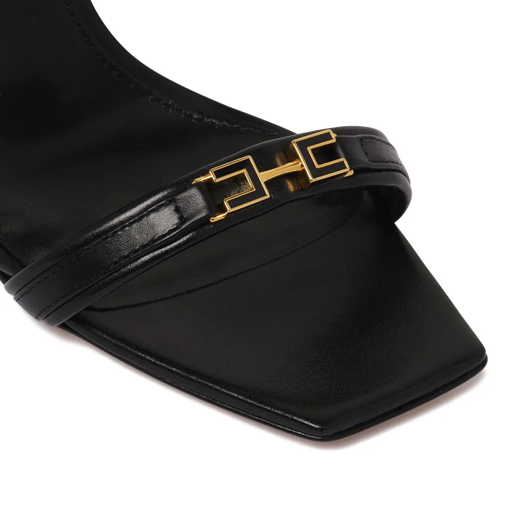 Square Toe High Heel Sandals