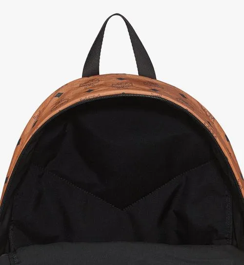 Mcm Logo Printed Backpack