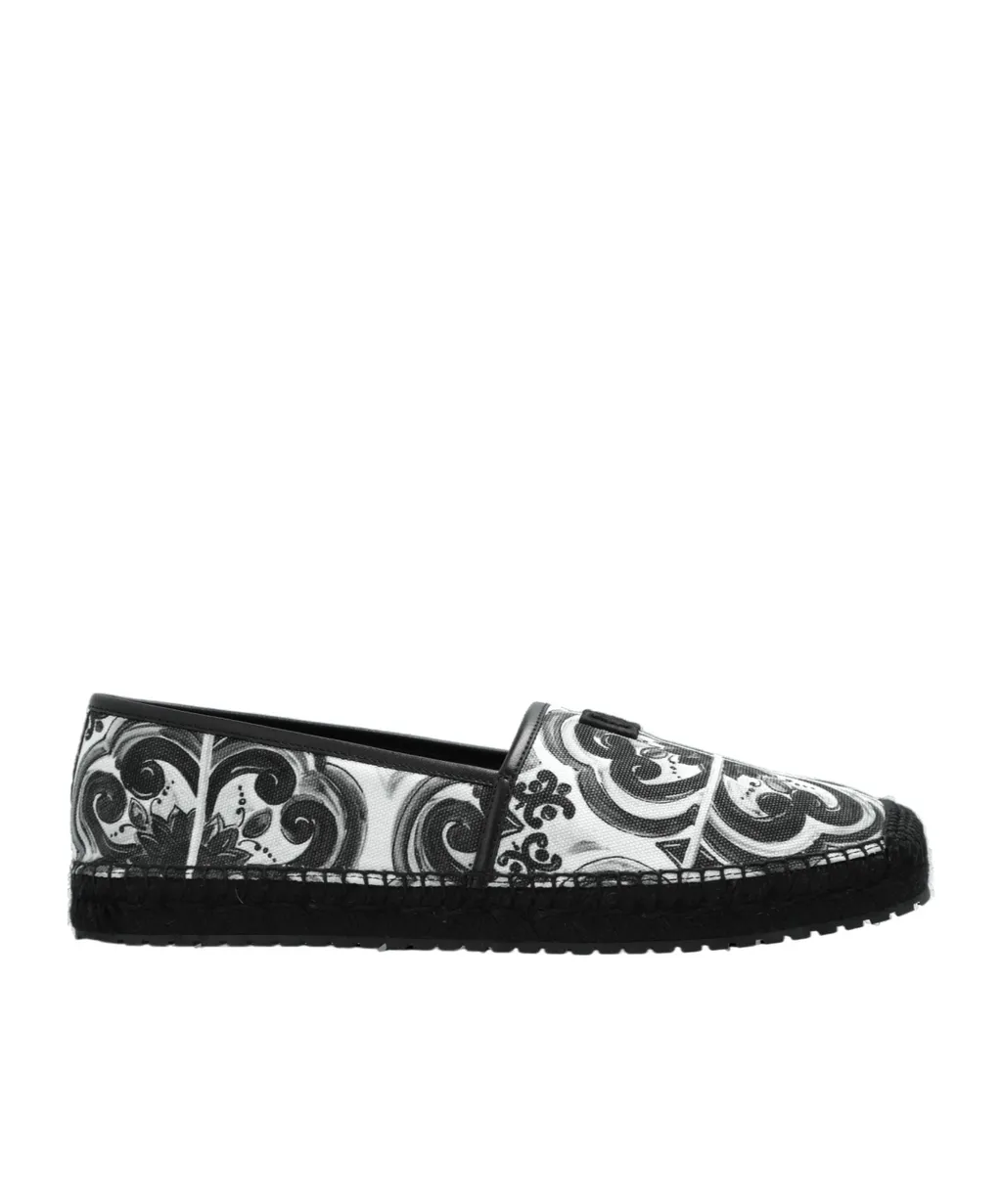 Dolce & Gabbana Majolica Printed Espadrilles