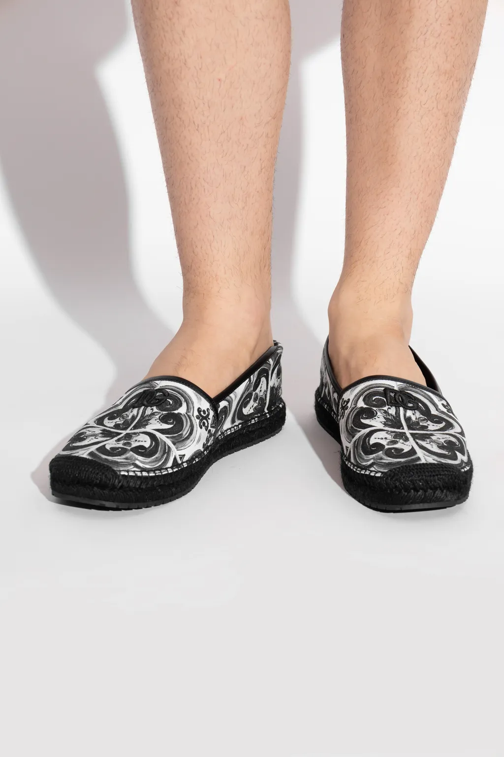 Dolce & Gabbana Majolica Printed Espadrilles