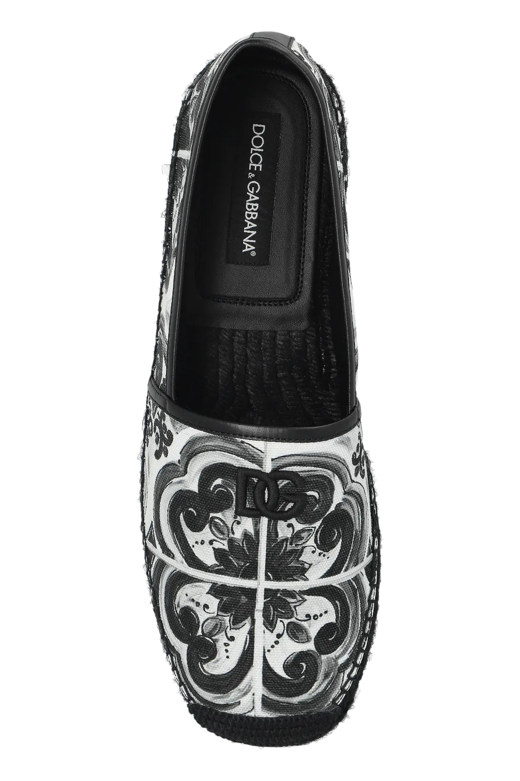 Dolce & Gabbana Majolica Printed Espadrilles