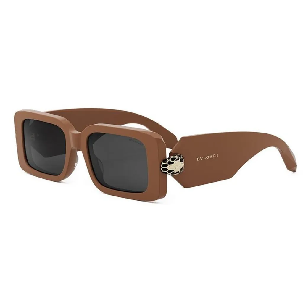 Bulgari Rectangular Frame Sunglasses