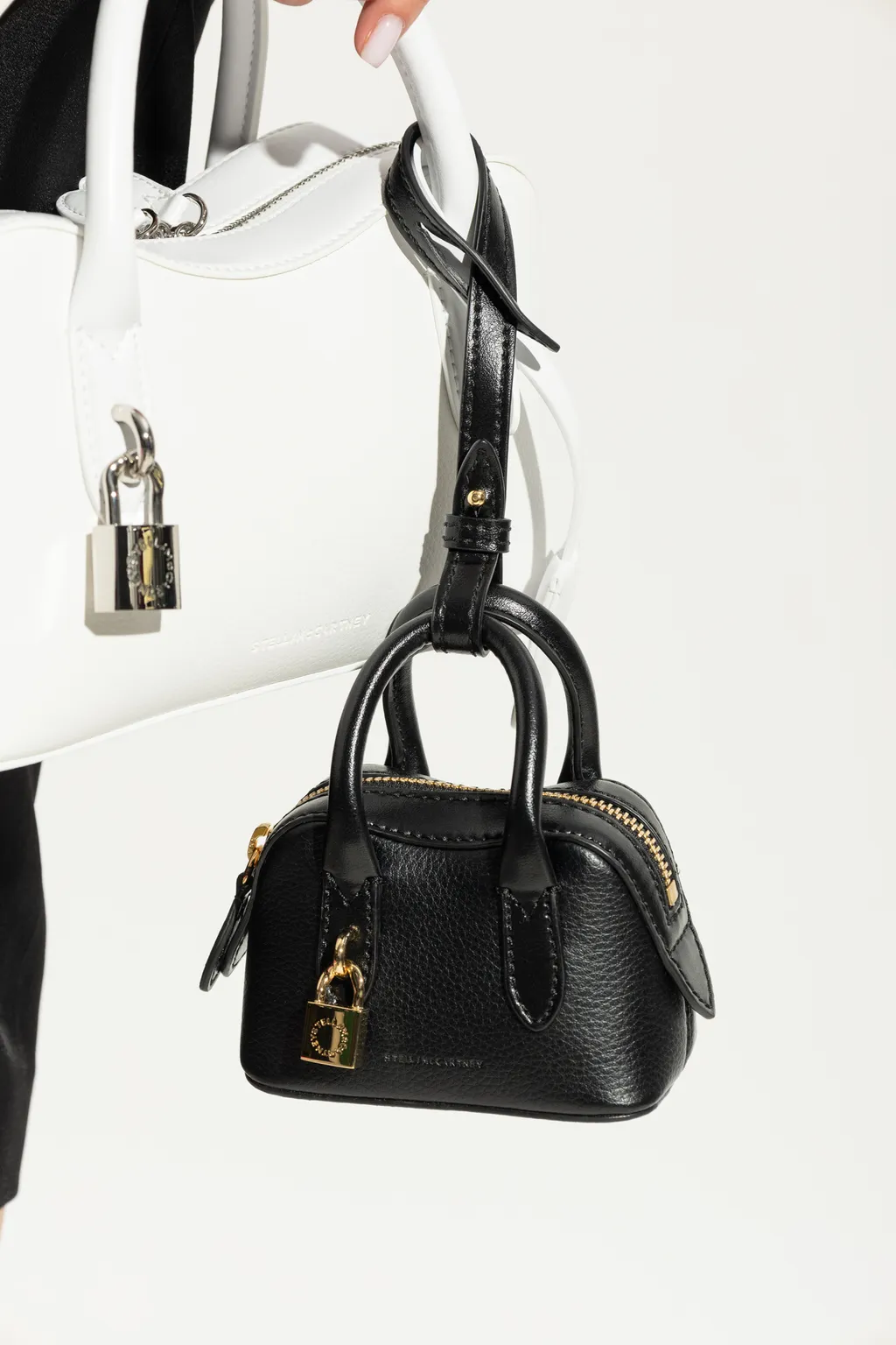 Stella Mccartney Padlock Detail Mini Handbag