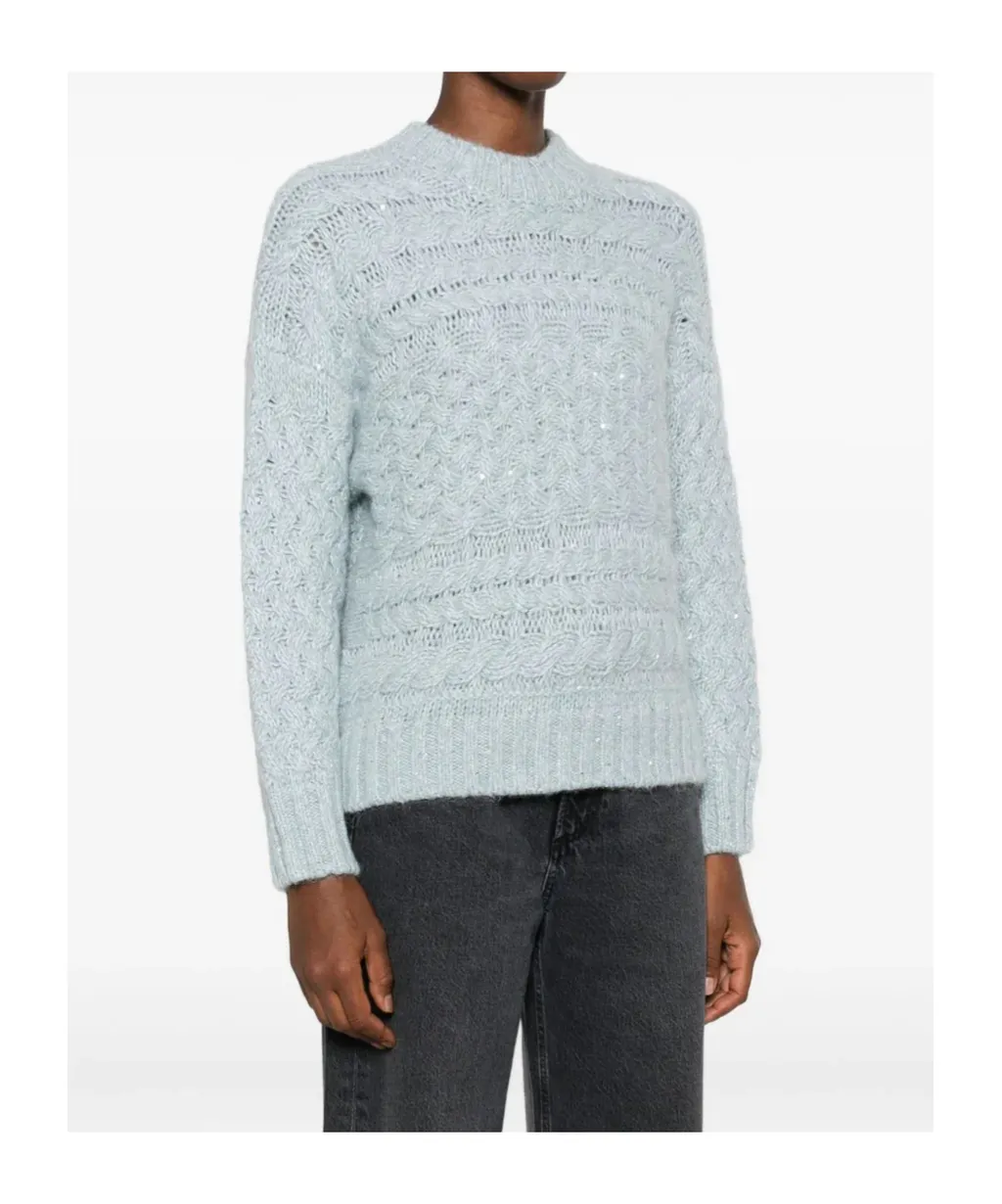Cable-Knit Sweater