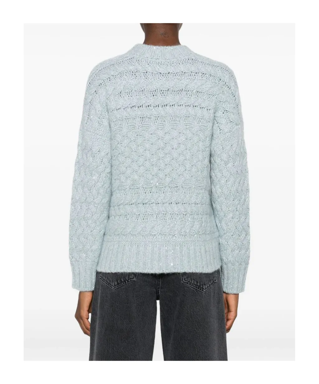 Cable-Knit Sweater