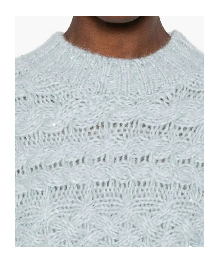 Cable-Knit Sweater