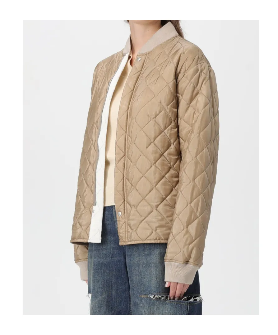 Maison Margiela Quilted Snap-Button Bomber Jacket