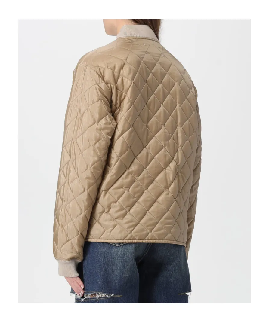 Maison Margiela Quilted Snap-Button Bomber Jacket